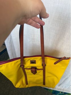 Rooney & Bourke yellow tote