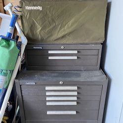 machinist tool box loaded with tools