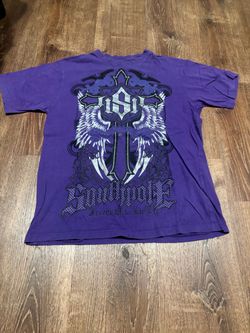 Southpole purple graphic tee Size L