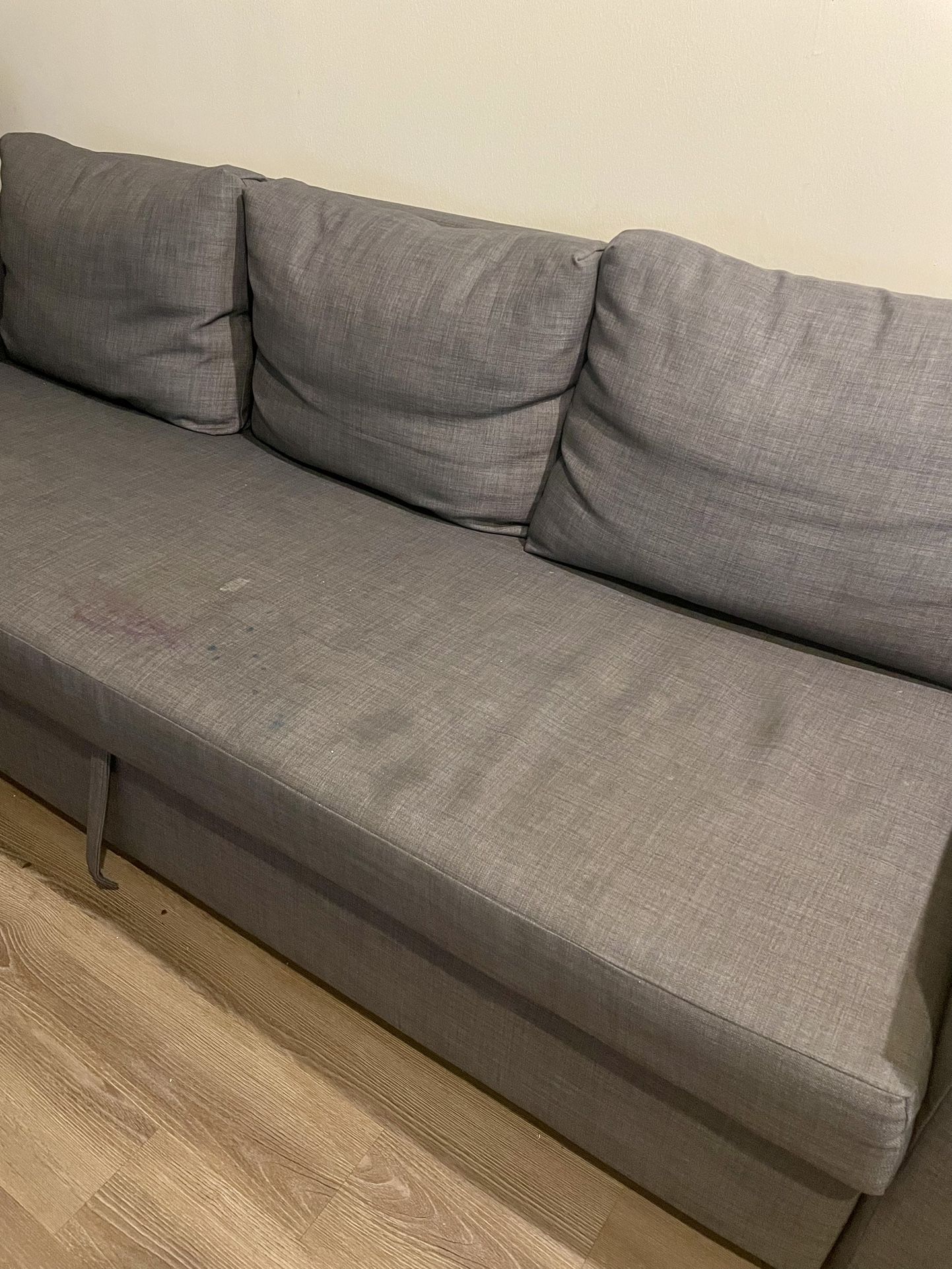 IKEA Friheten Sleeper Sofa With Free Queen Size Mattress Topper