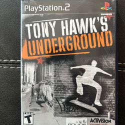 PS2 Tony Hawk Underground