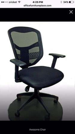 Ergonomic mesh black desk chairs