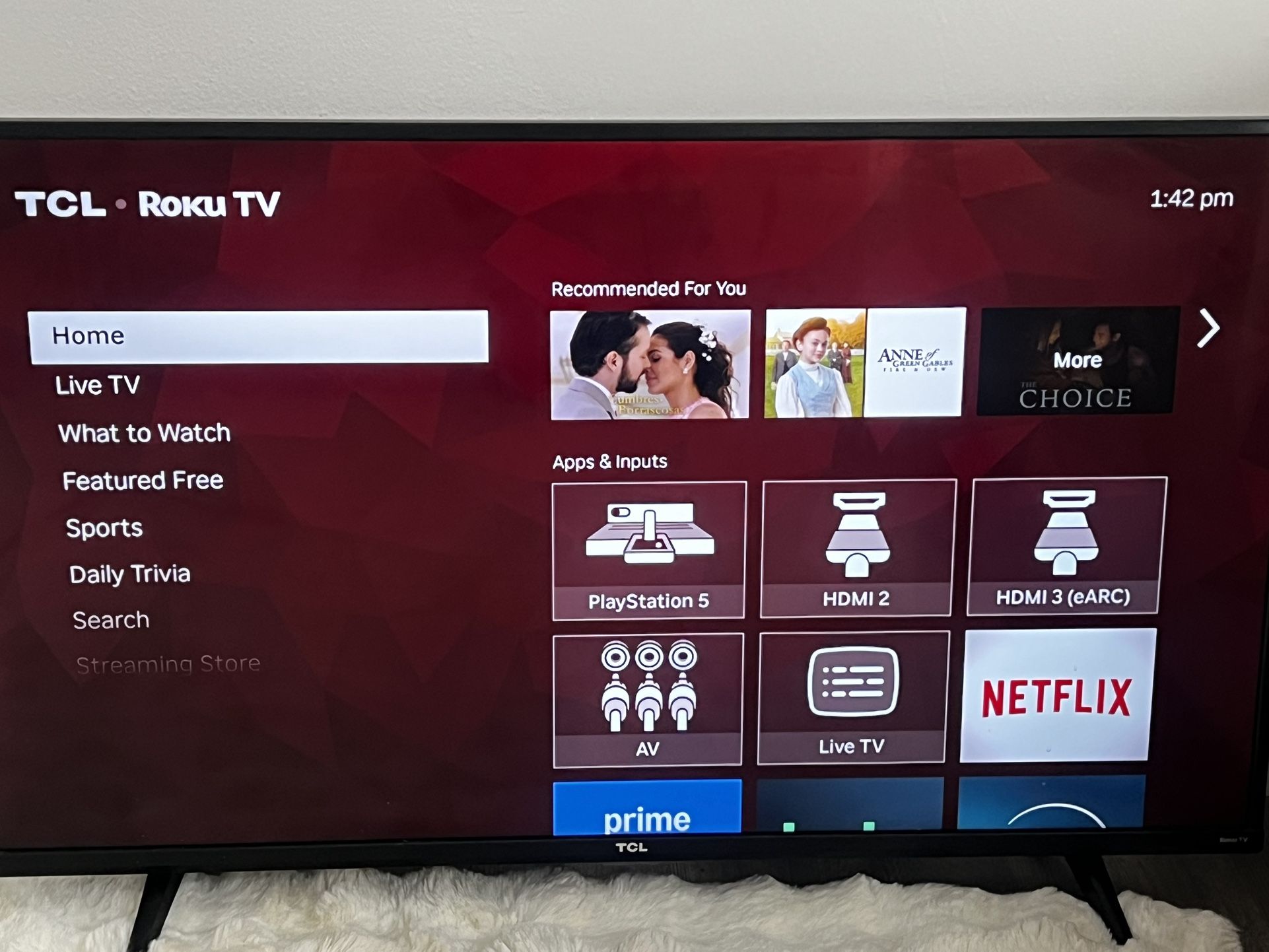Tcl Roku 40’in