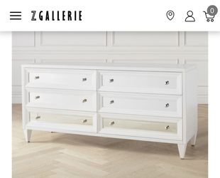 Z gallerie Concerto 6 Drawer Dresser for Sale in Los Angeles CA