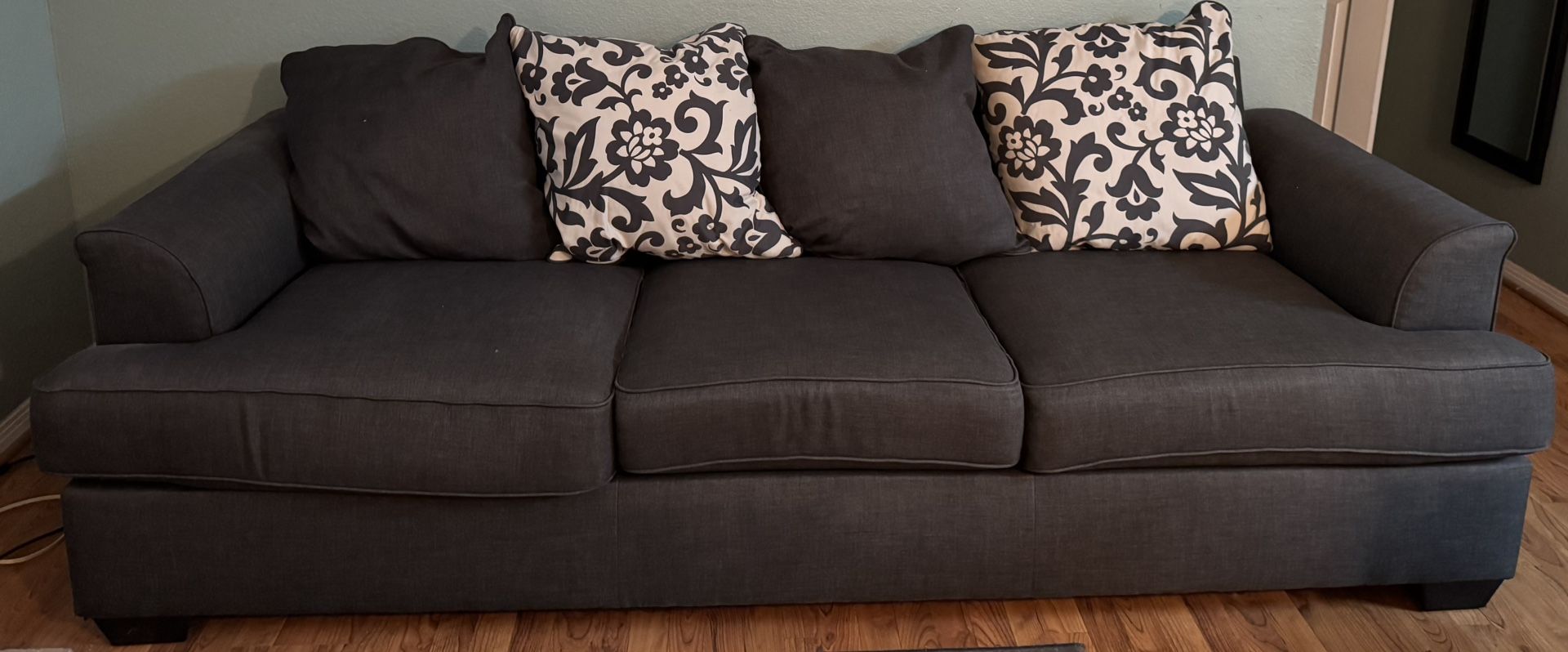 Modern Gray Living Room Set
