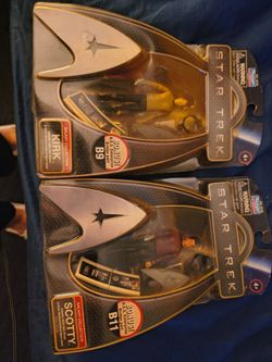 Star trek action figures