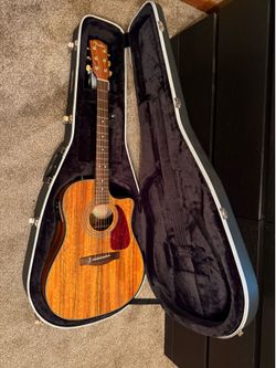 Fender CD-220CE All Dao Acoustic-Electric Guitar W/ Hard Case - Excellent Condition