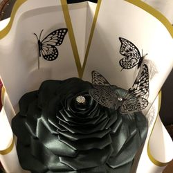 Flor Eterna Grande Color Verde $15