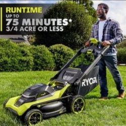 40V HP Brushless 21 in. Cordless Battery Walk Behind Multi-Blade Self-Propelled Mower w/ (2) 6.0Ah Batteries and Charger