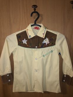 Vintage Roy Rogers boy shirt