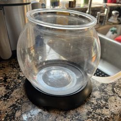 Small Goldfish Plastic Bowl and accessories 