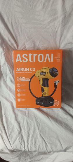 Astrovi Airun C3 Cordless Rapid Inflation New In The Box