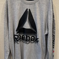 Reebok unisex long sleeve lite weight tee (XL)