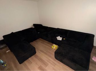 Boneless cloud couches 2sets with ottoman