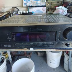 JVC Receiver With Polk Audio Speakers