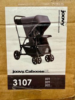 Joovy Caboose UL Sit and Stand Double Stroller | Ultralight 26.5 lbs | Brand New Sealed