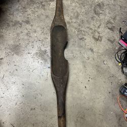 Antique Milk Maids Wooden 44" Hand Carved Shoulder Yoke #P