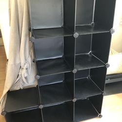 Cube Storage Organizer, Book Shelf 9 Cube Storage