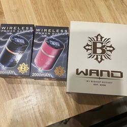 Bishop Packer Wand & 2 Bishop Wireless Power Supply