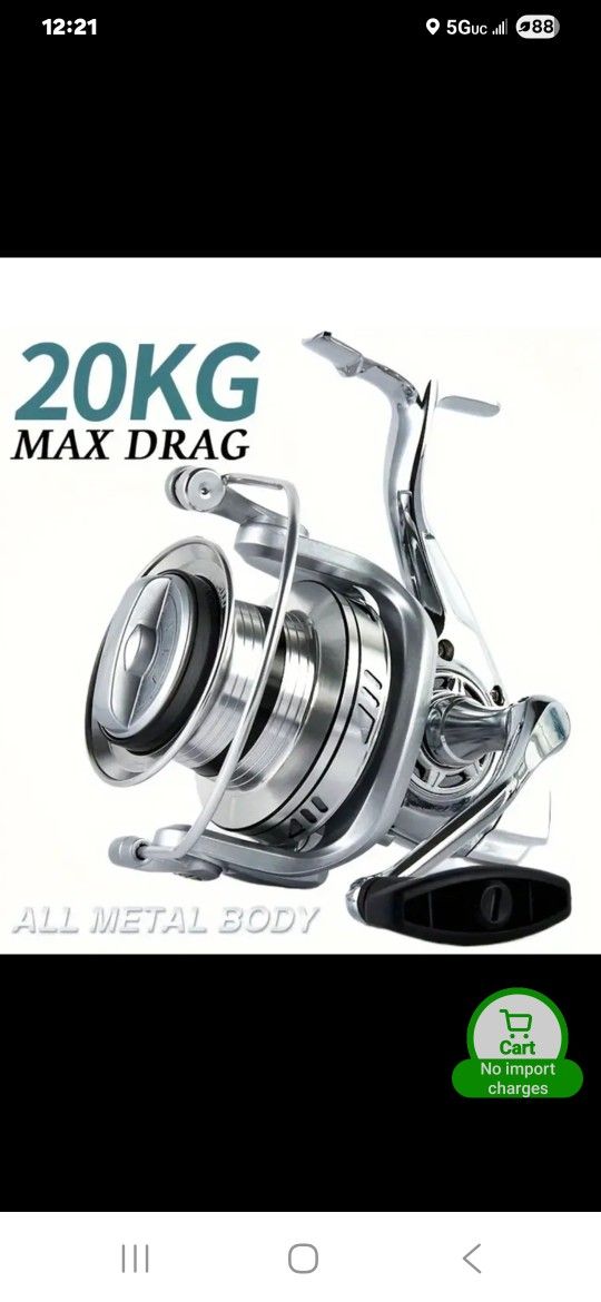 Rod And Reel Jigg Combo For Ocean And Boats