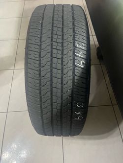 265/60/18. One Goodyear Wrangler tire great tread for