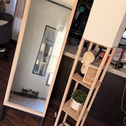 Mirror And Lamp Combo