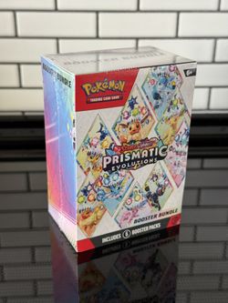 Pokemon Prismatic Evolutions Booster Bundle