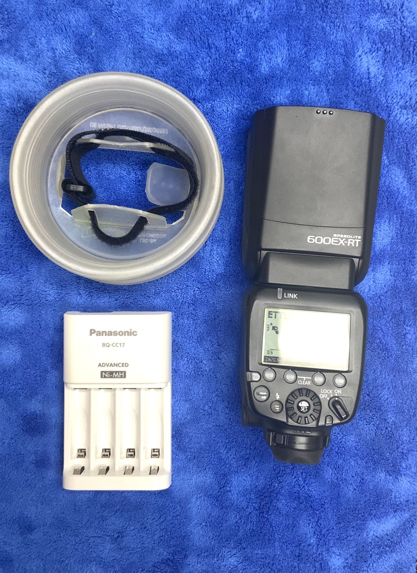 Canon Speedlite 600ex-rt Flash Mount Accessory Swivel Head Camera Cam Photography Photo Video Record Sync Exposure External Digital Battery Operated