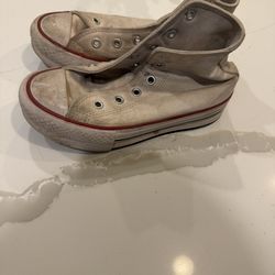 Girls High Top Converse