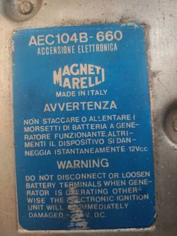 Vintage Magneti Marelli AEC104B-660 Ignition Control Unit / Module – Rare OEM