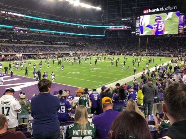 Vikings Tickets Section 114 Vs GB