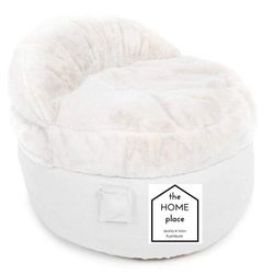 New Arrival!!! ✨ Big Discounts!!! 🔥 Brand New Queen Chair- NEST Bunny Fur- Charcoal In Stock Ready For Delivery TODAY!! 🚚 