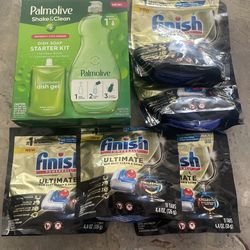 finish Powerball & Palmolive Shake & Clean Starter Kit