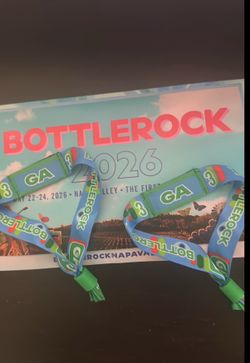 Bottlerock GA Napa valley music festival