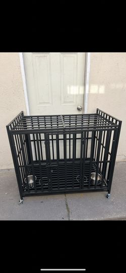 DOG CRATE HEAVY DUTY SIZE 42