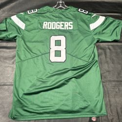 Rogers #8 Jets Jersey Large, XL And XXL