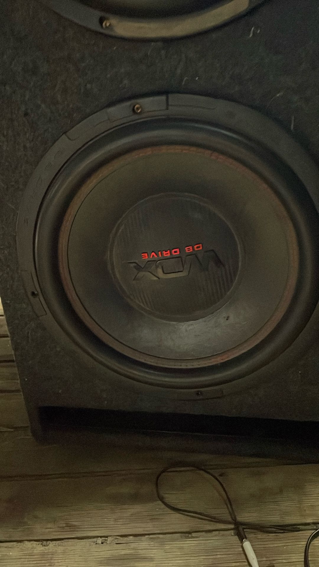 15 Inch Sub With A 6000w Amplifier