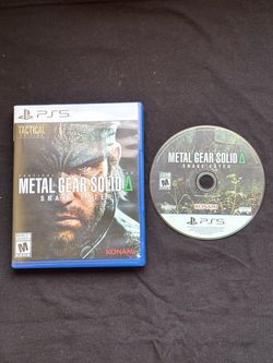 Metal Gear Solid Delta Snake Eater PS5 Tactical Edition