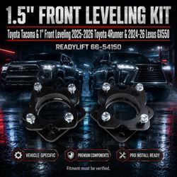 🔥 1.5" FRONT LEVELING KIT - TOYOTA TACOMA & 1" FRONT LEVELING 2025-2026 TOYOTA 4RUNNER & 2024-26 LEXUS GX550 🔥