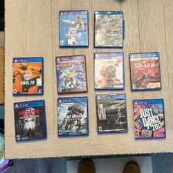 10 Ps4 Games