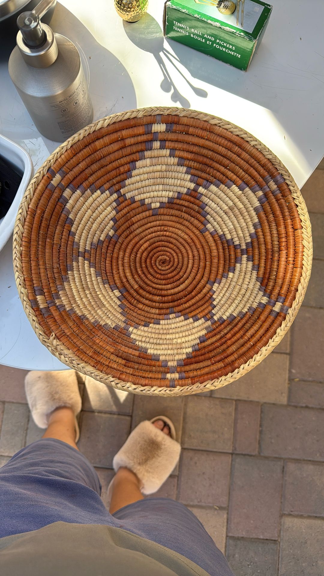 handmade Native American Basket