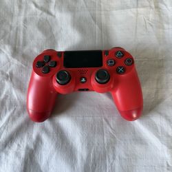 SONY PLAYSTATION CONTROLLER MAGMA RED