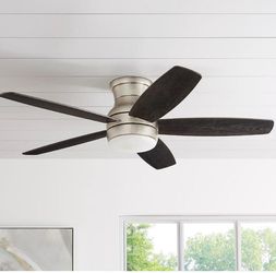 Home Decorators Collection Ashby Park 52" Brushed Nickel LED Ceiling Fan w/ Remote (59252)