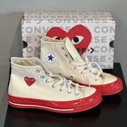 Converse CDG Size 8 Womens 6 Mens
