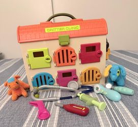 Toy Vet Kit for Kids Critter Clinic