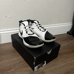 Black And White Nike Lebron witness III 