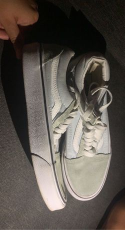 vans blue n greenish 