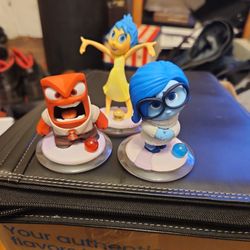 Disney Infinity Inside Out Joy Anger And Sadness