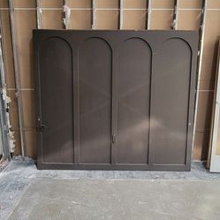 Wood Garage Door  Used 