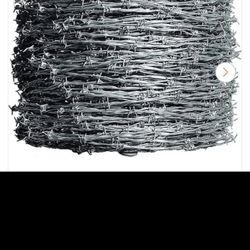 FARMGARD 1,320 ft. 12-1/2-Gauge 4- Point Class I Galvanized Steel Barbed Wire